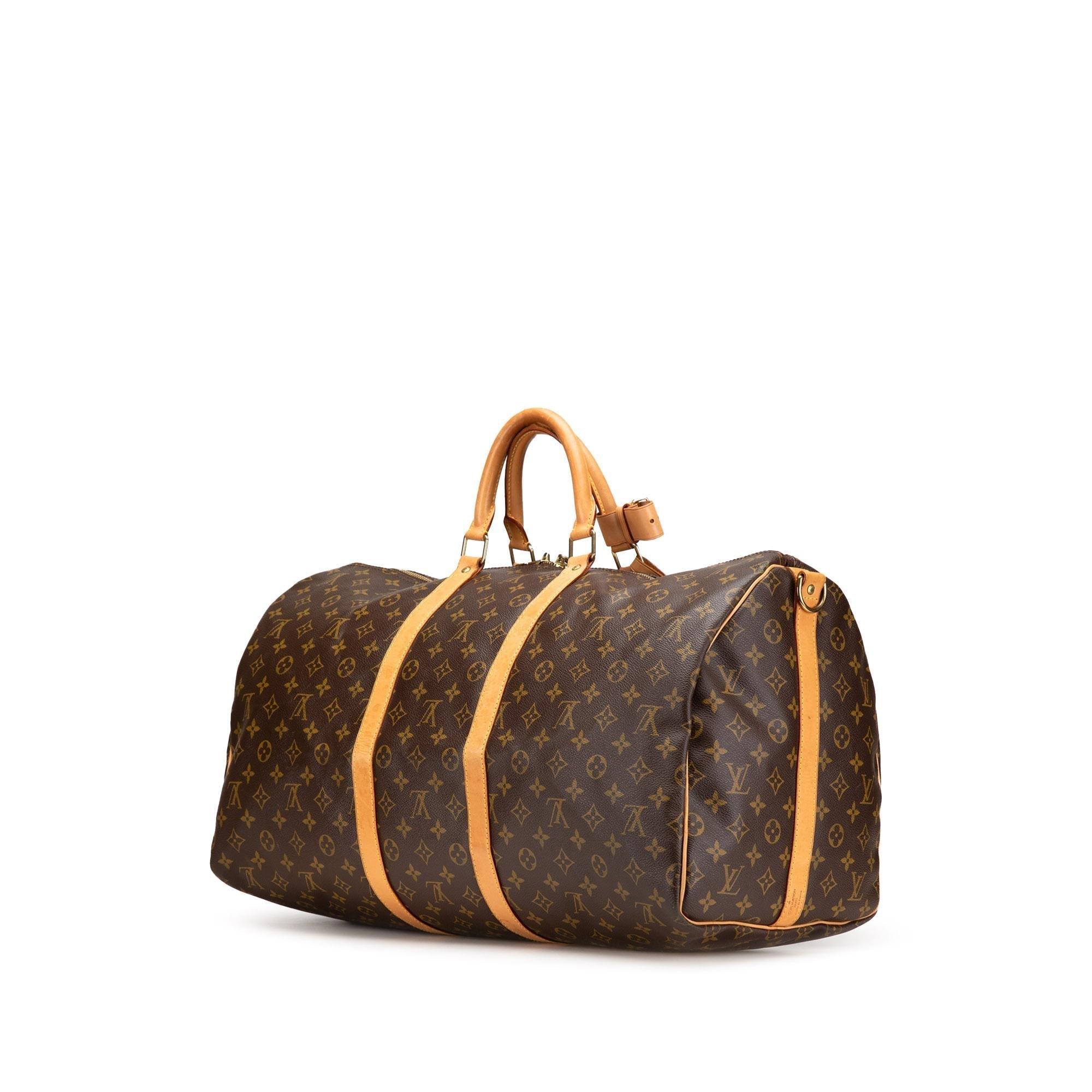 Louis Vuitton Monogram Keepall Bandouliere 55
