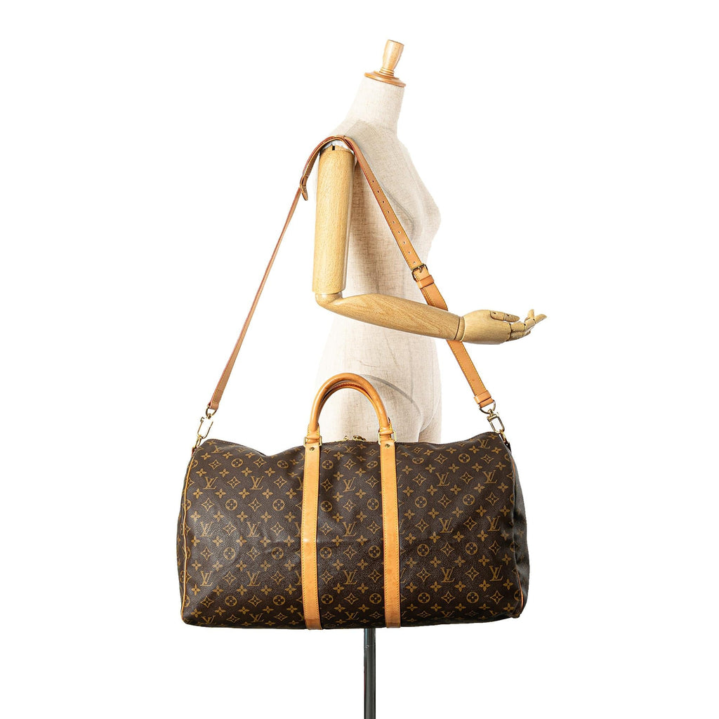 Louis Vuitton Monogram Keepall Bandouliere 55