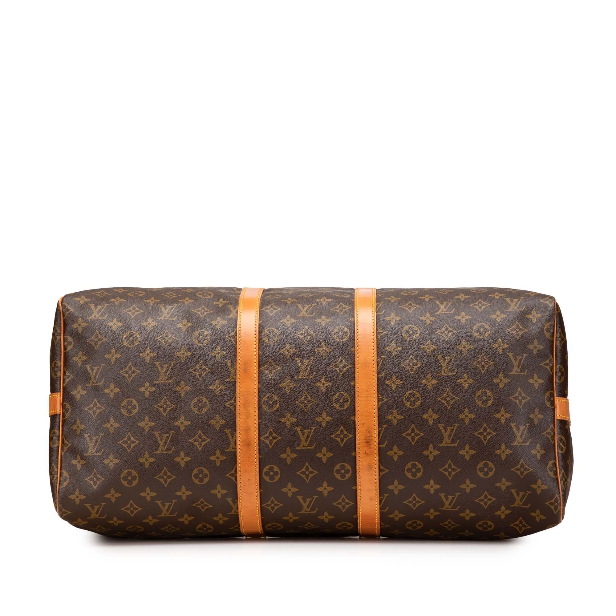 Louis Vuitton Monogram Keepall Bandouliere 55