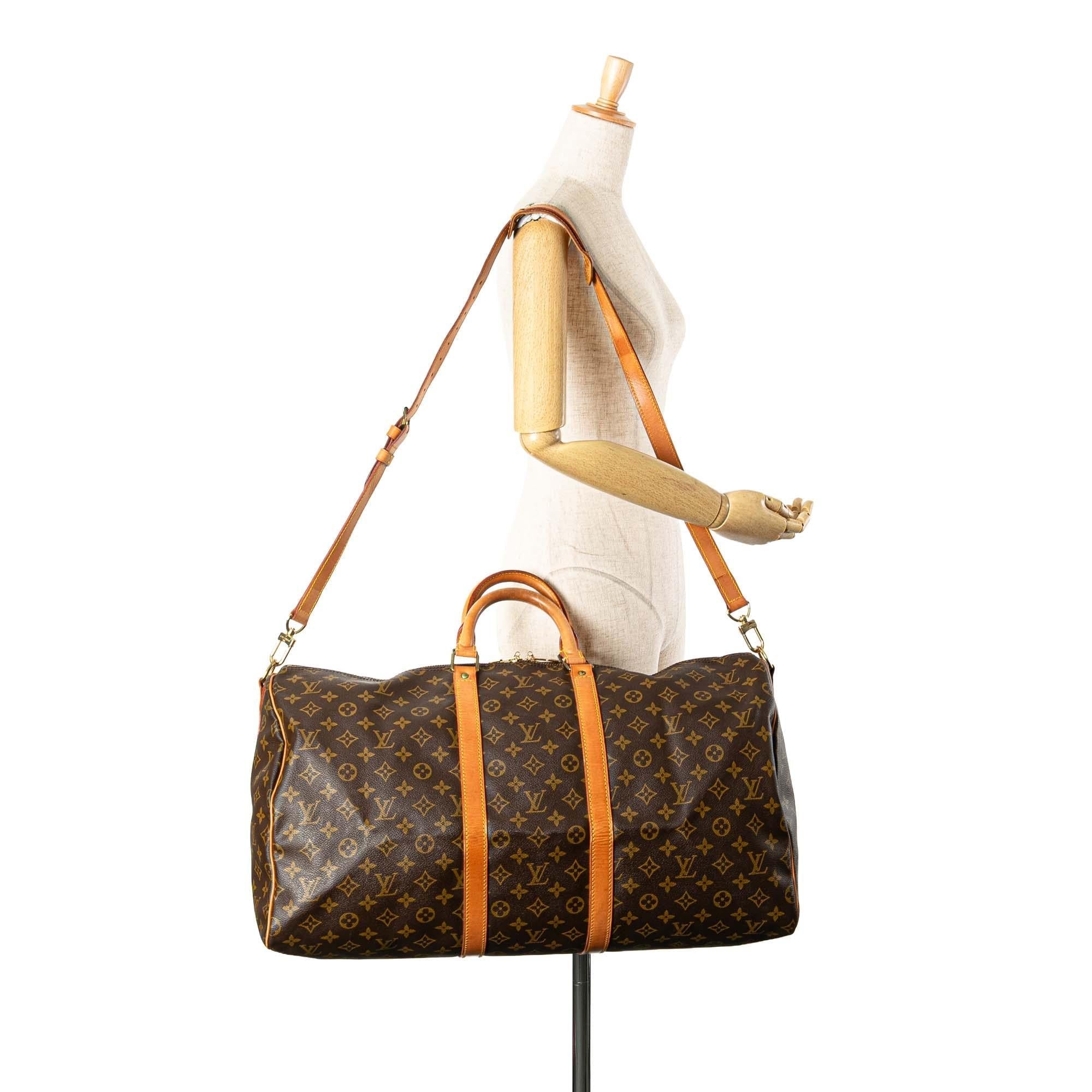 Louis Vuitton Monogram Keepall Bandouliere 55