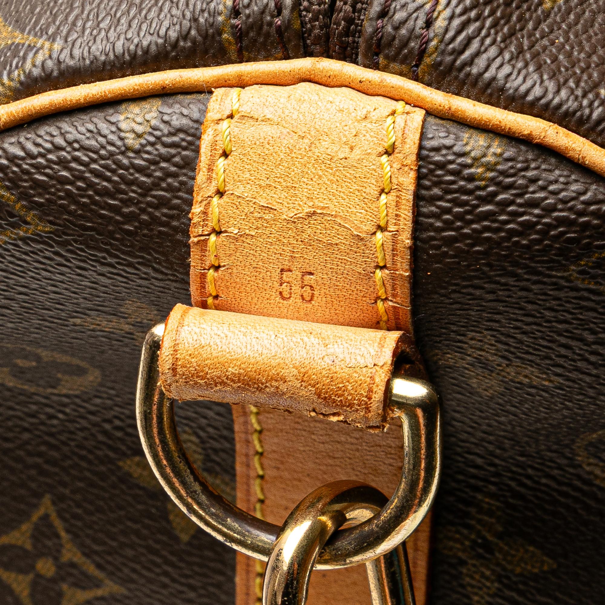 Louis Vuitton Monogram Keepall Bandouliere 55