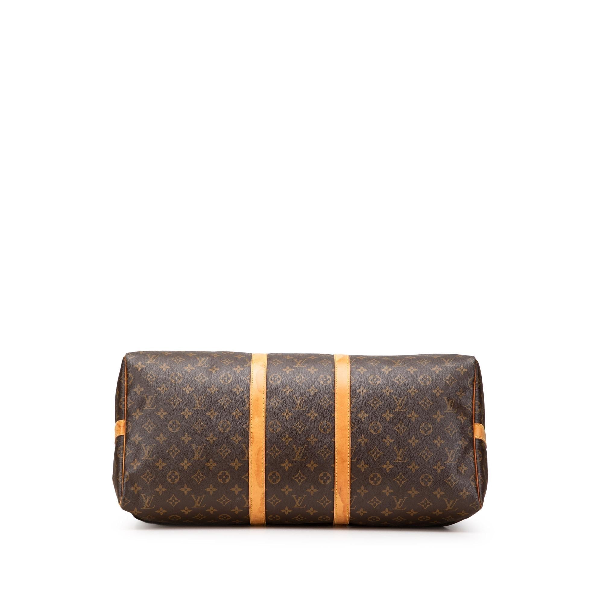 Louis Vuitton Monogram Keepall Bandouliere 55