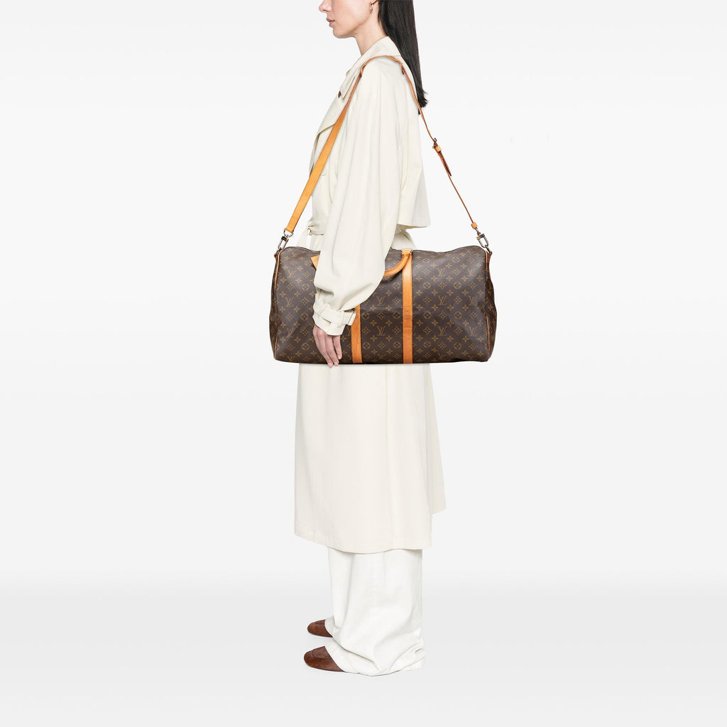 Louis Vuitton Monogram Keepall Bandouliere 55