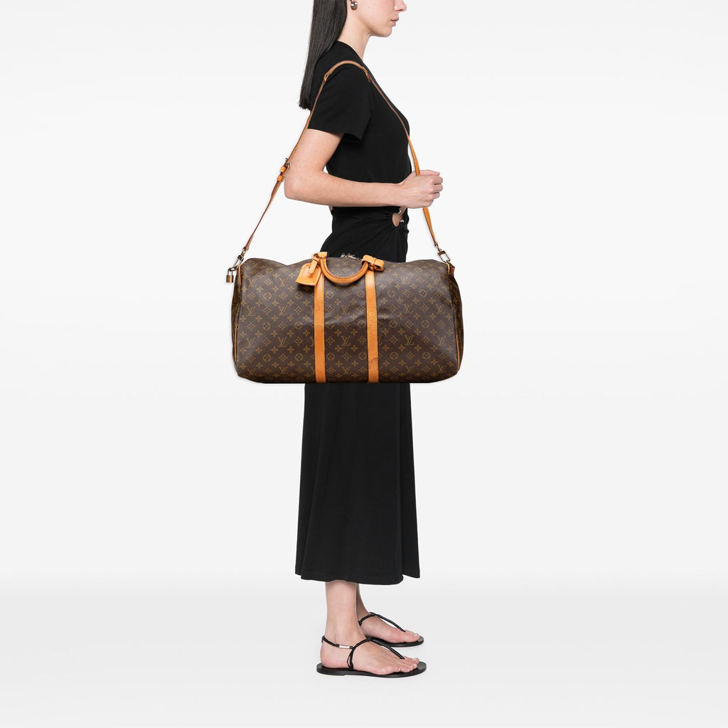 Louis Vuitton Monogram Keepall Bandouliere 55