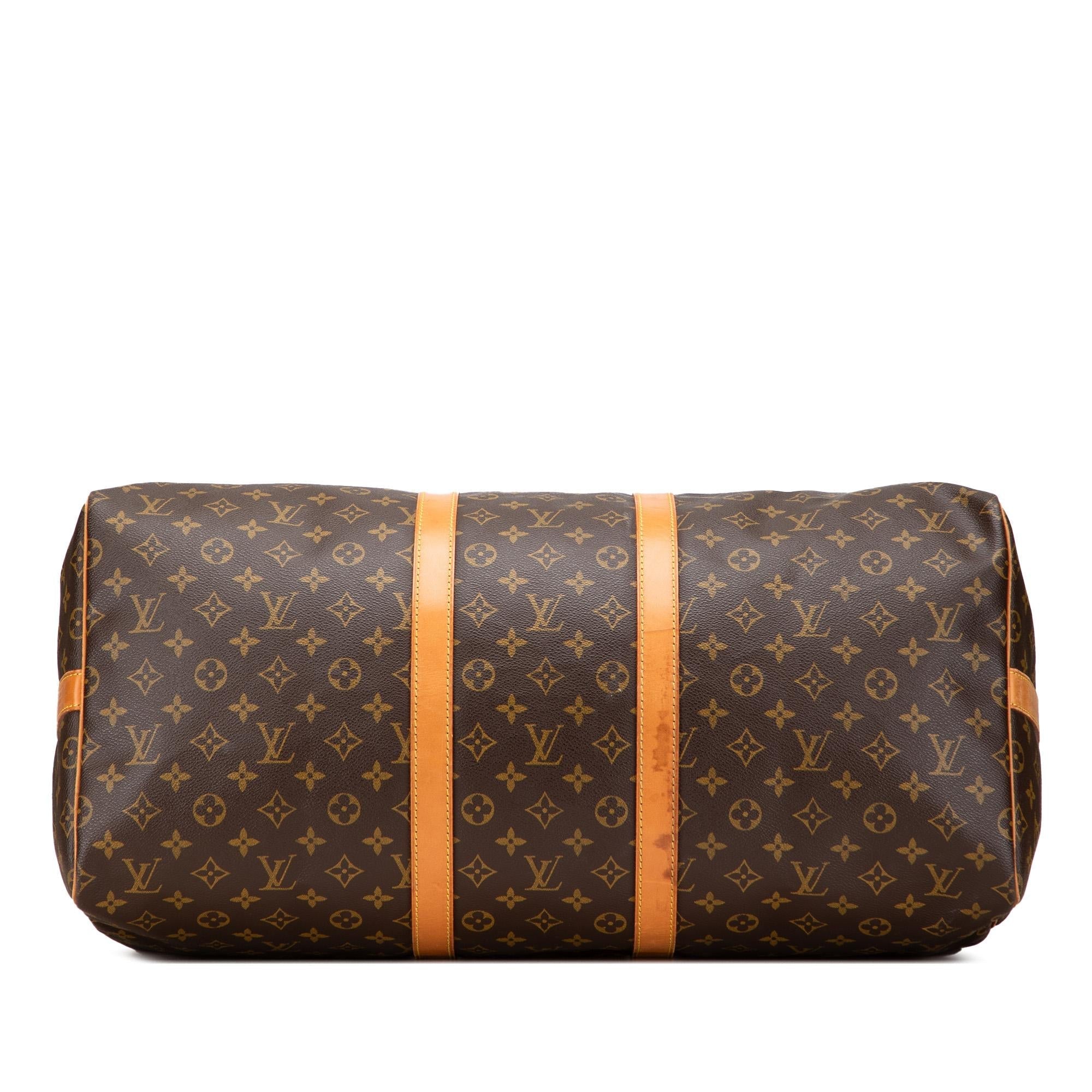 Louis Vuitton Monogram Keepall Bandouliere 55