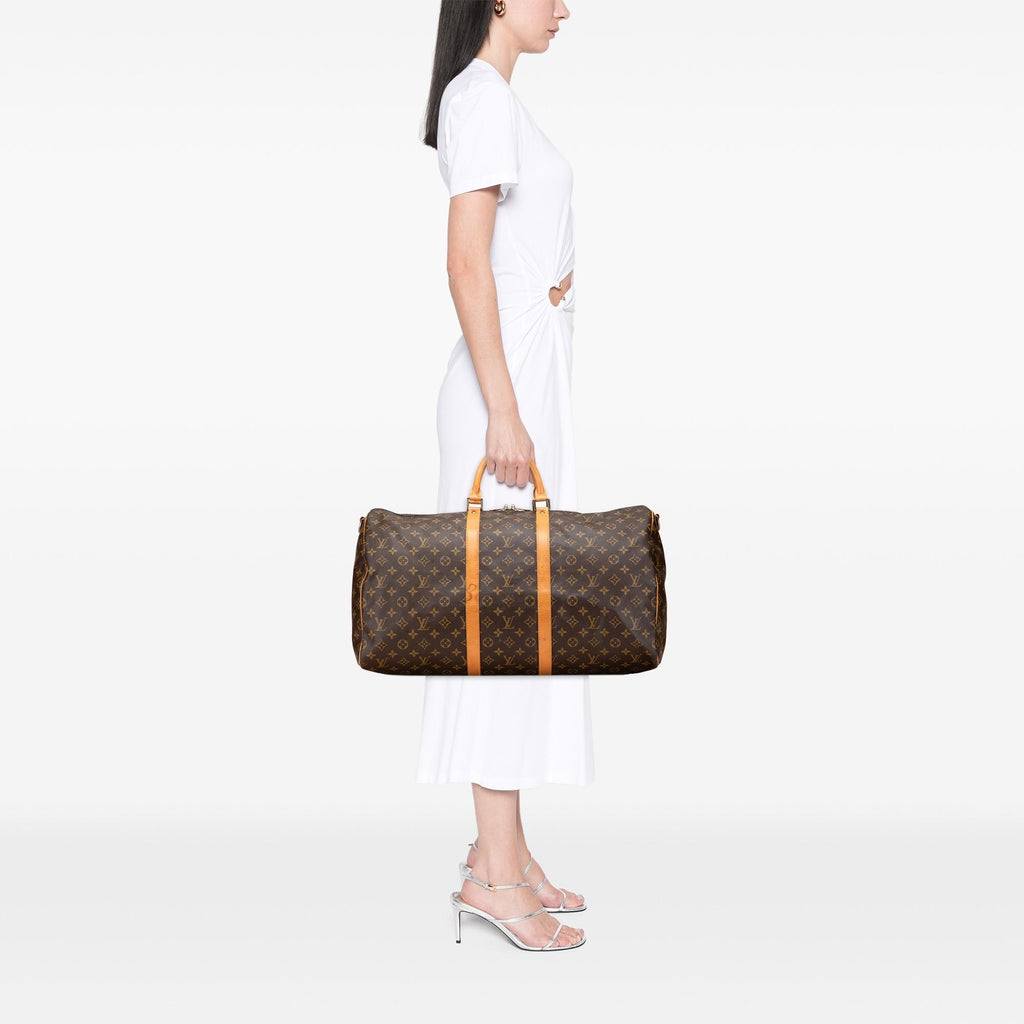 Louis Vuitton Monogram Keepall Bandouliere 55