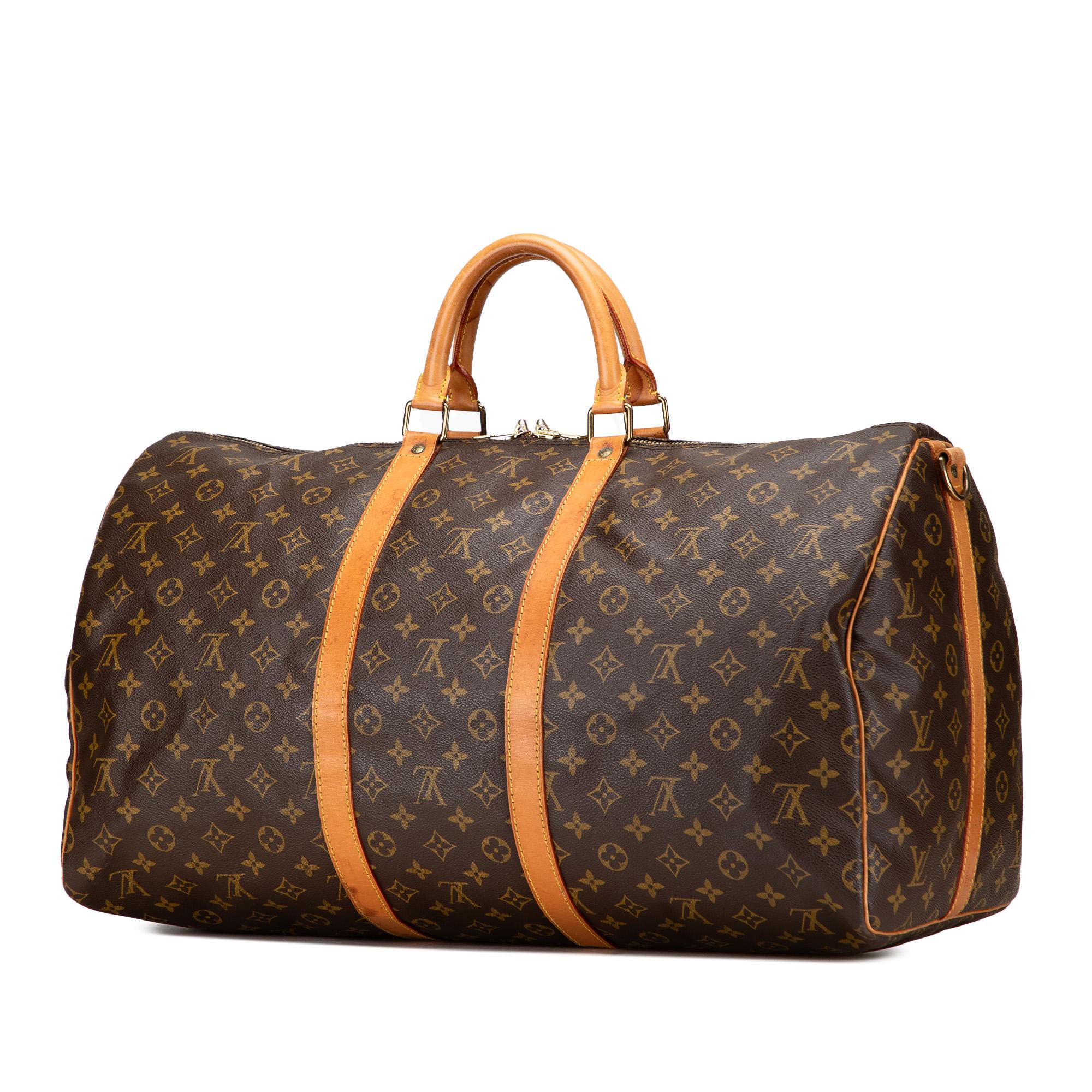 Louis Vuitton Monogram Keepall Bandouliere 55