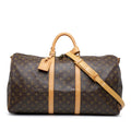 Louis Vuitton Monogram Keepall Bandouliere 55