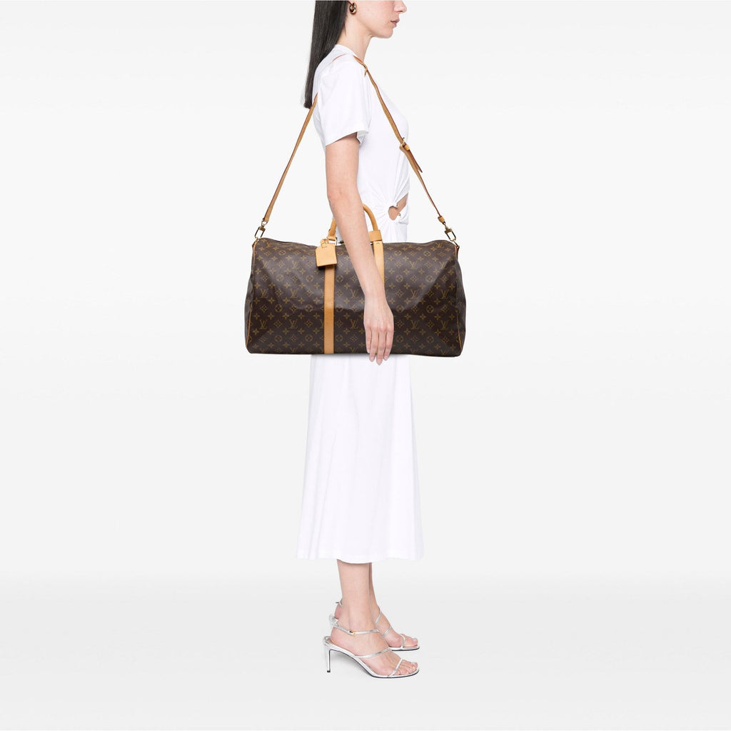 Louis Vuitton Monogram Keepall Bandouliere 55