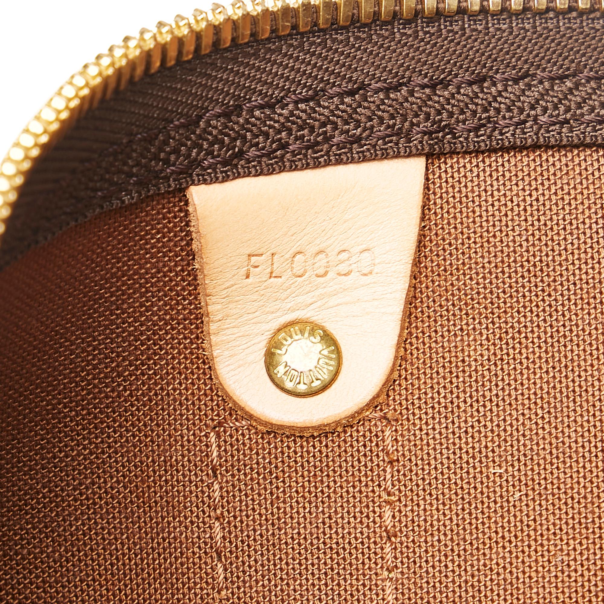 Louis Vuitton Monogram Keepall Bandouliere 60 (SHG-34520)