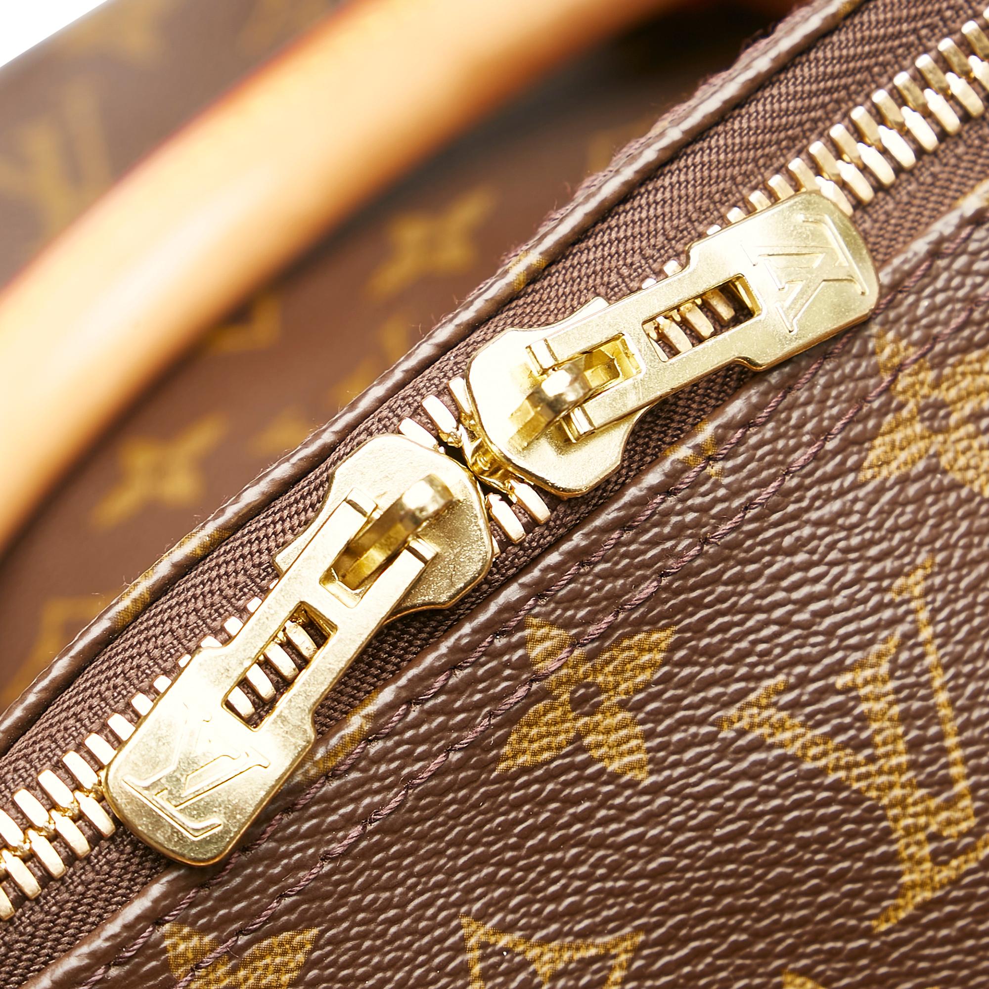 Louis Vuitton Monogram Keepall Bandouliere 60 (SHG-34520)