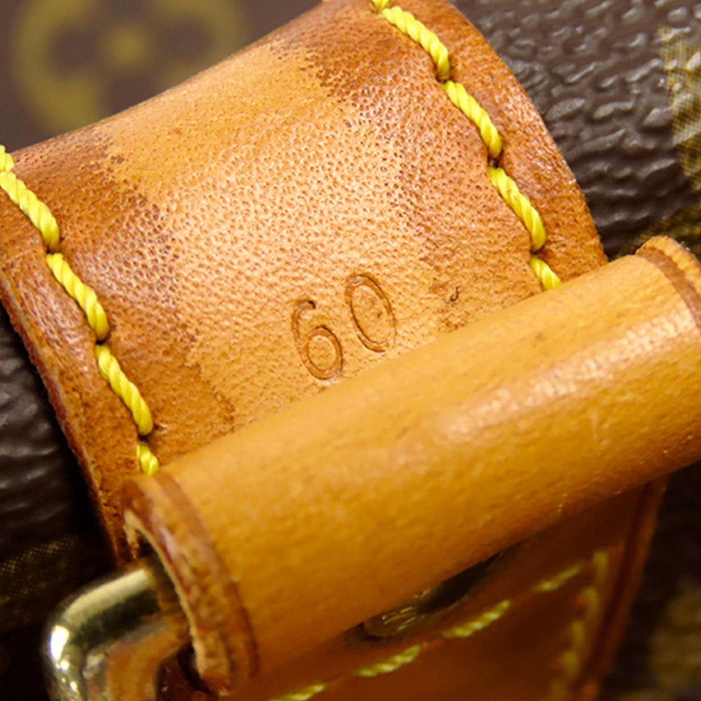 Louis Vuitton Monogram Keepall Bandouliere 60 (SHG-35369)