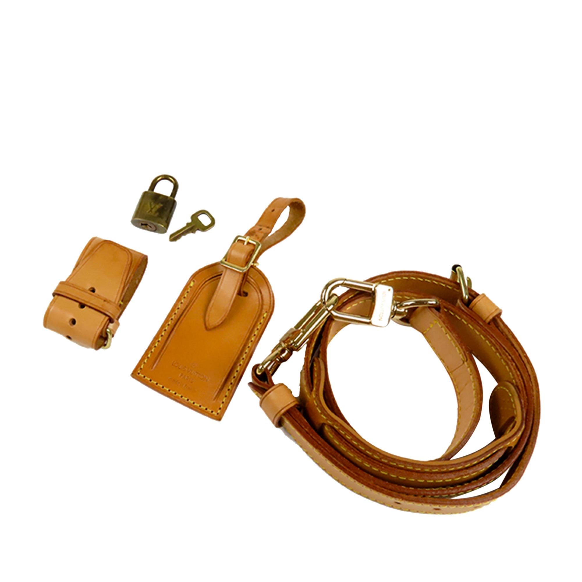 Louis Vuitton Monogram Keepall Bandouliere 60 (SHG-35369)