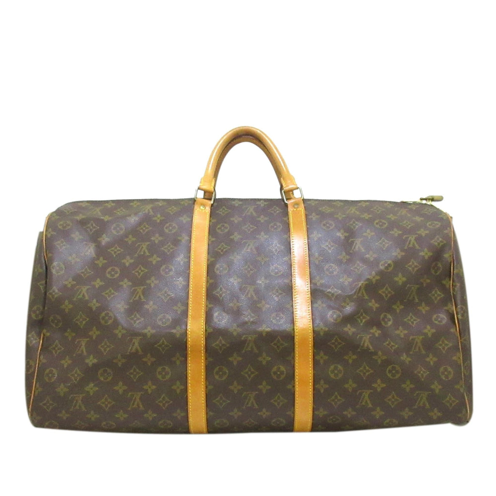 Louis Vuitton Monogram Keepall Bandouliere 60 (SHG-35996)