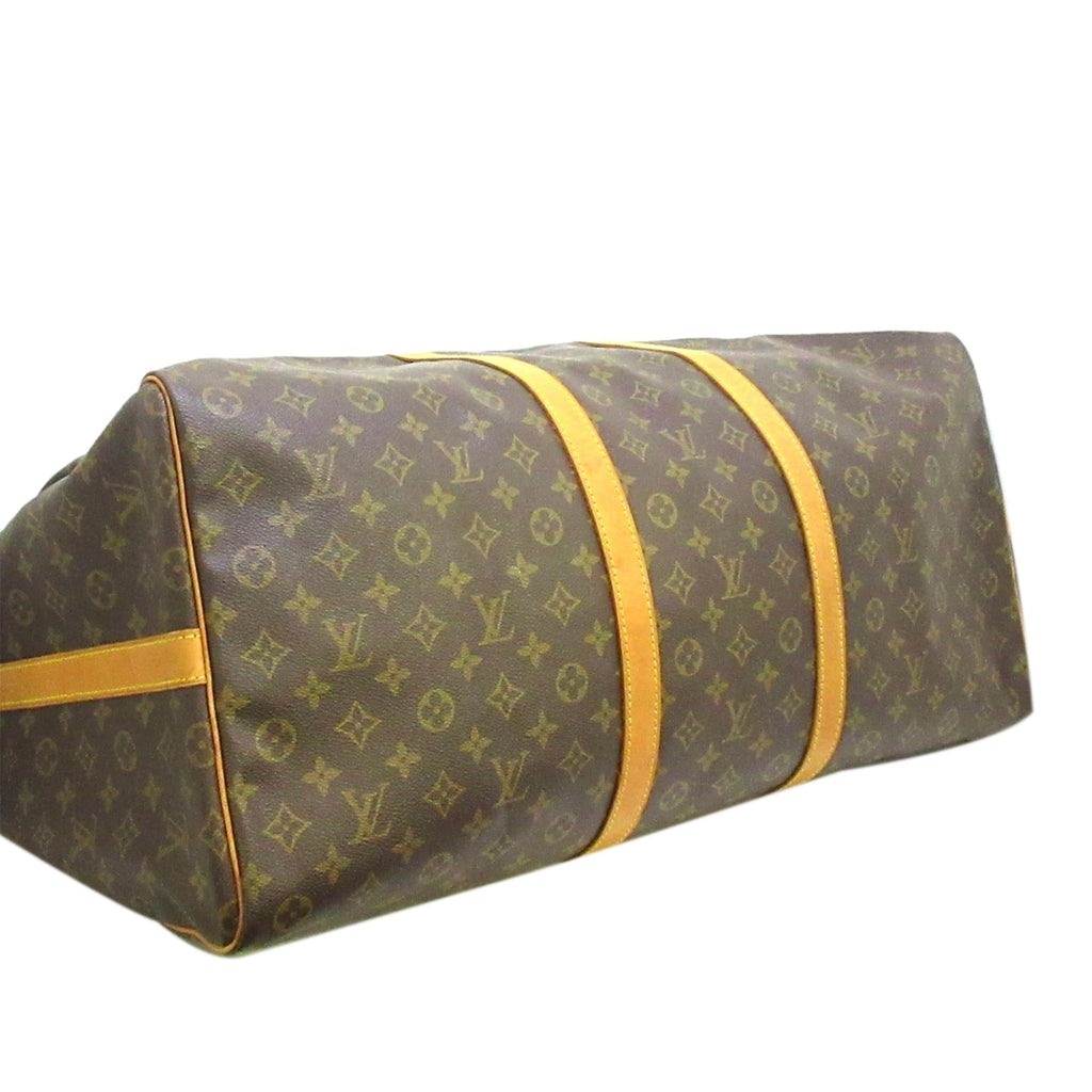 Louis Vuitton Monogram Keepall Bandouliere 60 (SHG-35996)