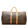 Louis Vuitton Monogram Keepall Bandouliere 60 (SHG-35997)
