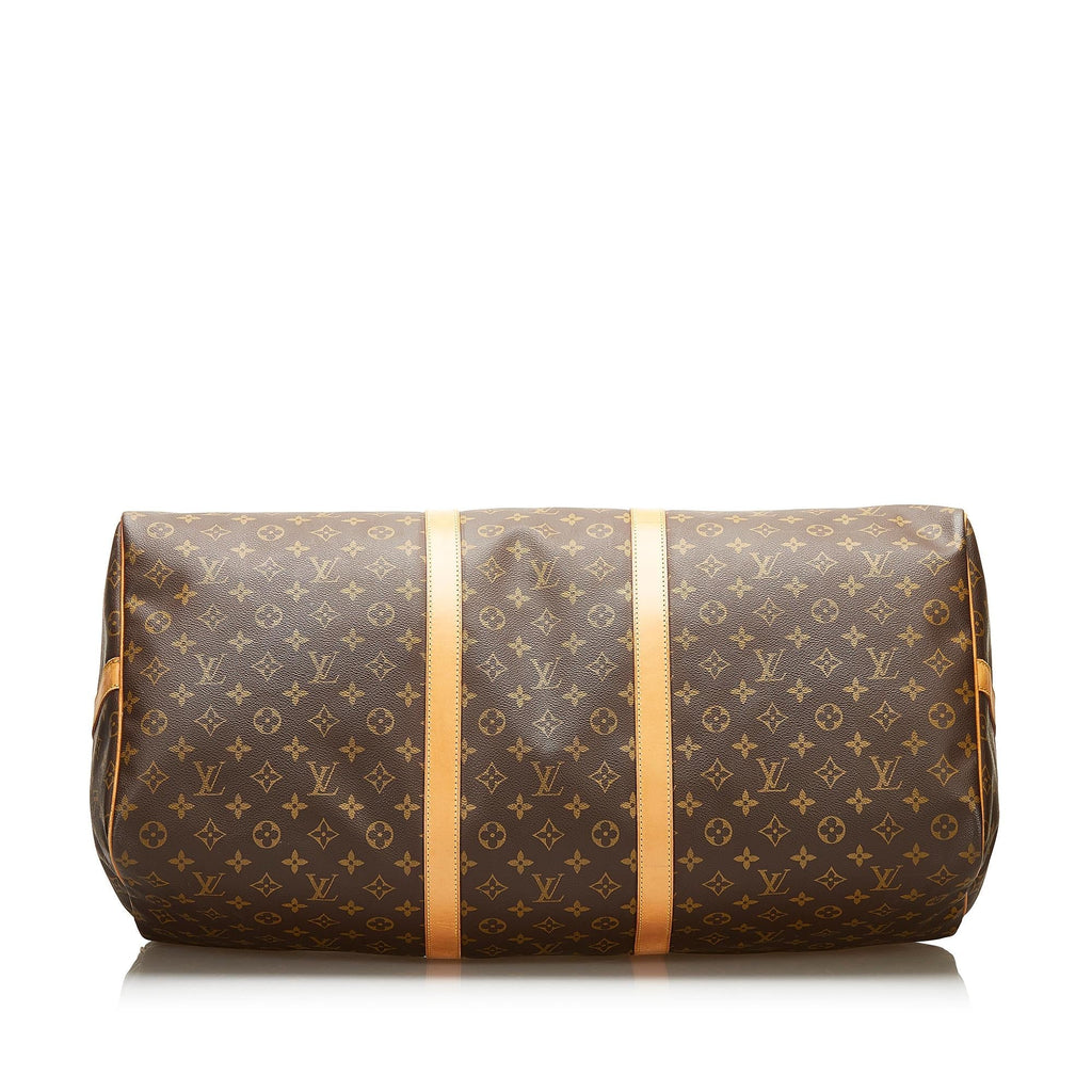 Louis Vuitton Monogram Keepall Bandouliere 60 (SHG-36022)