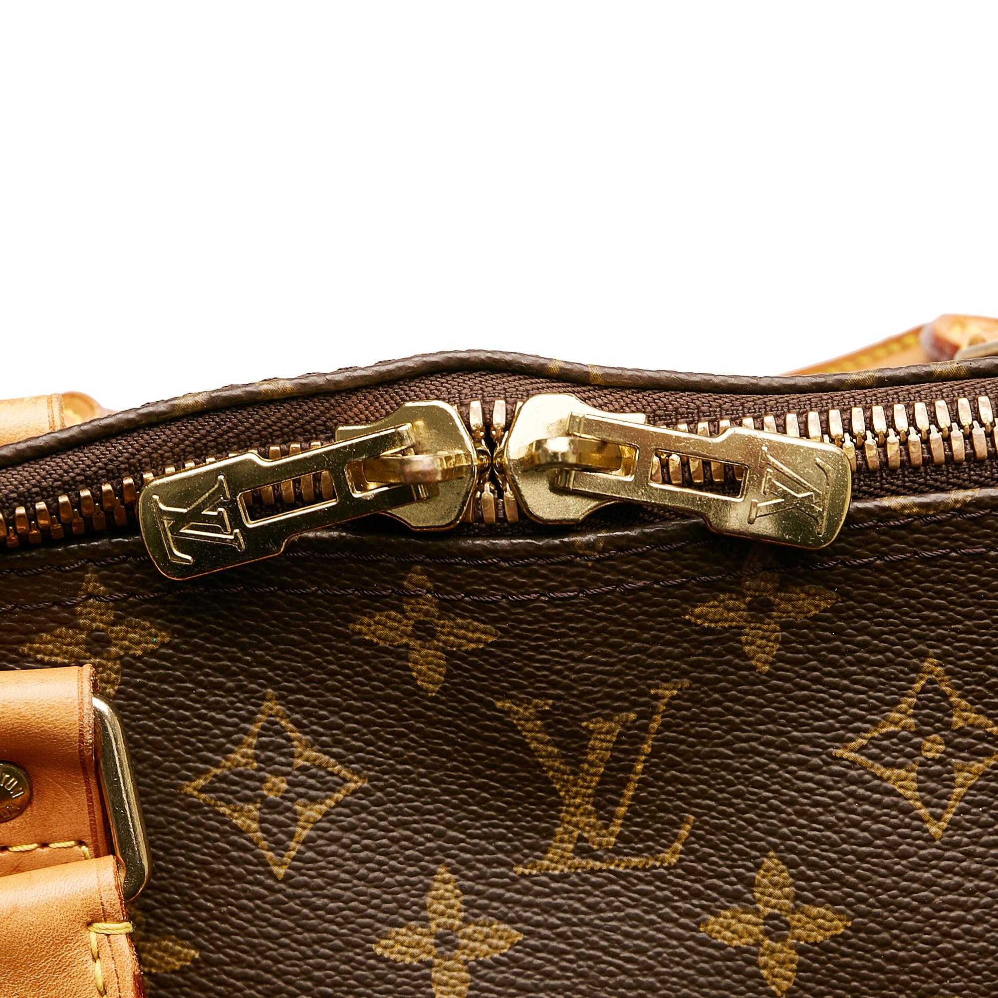 Louis Vuitton Monogram Keepall Bandouliere 60 (SHG-36022)