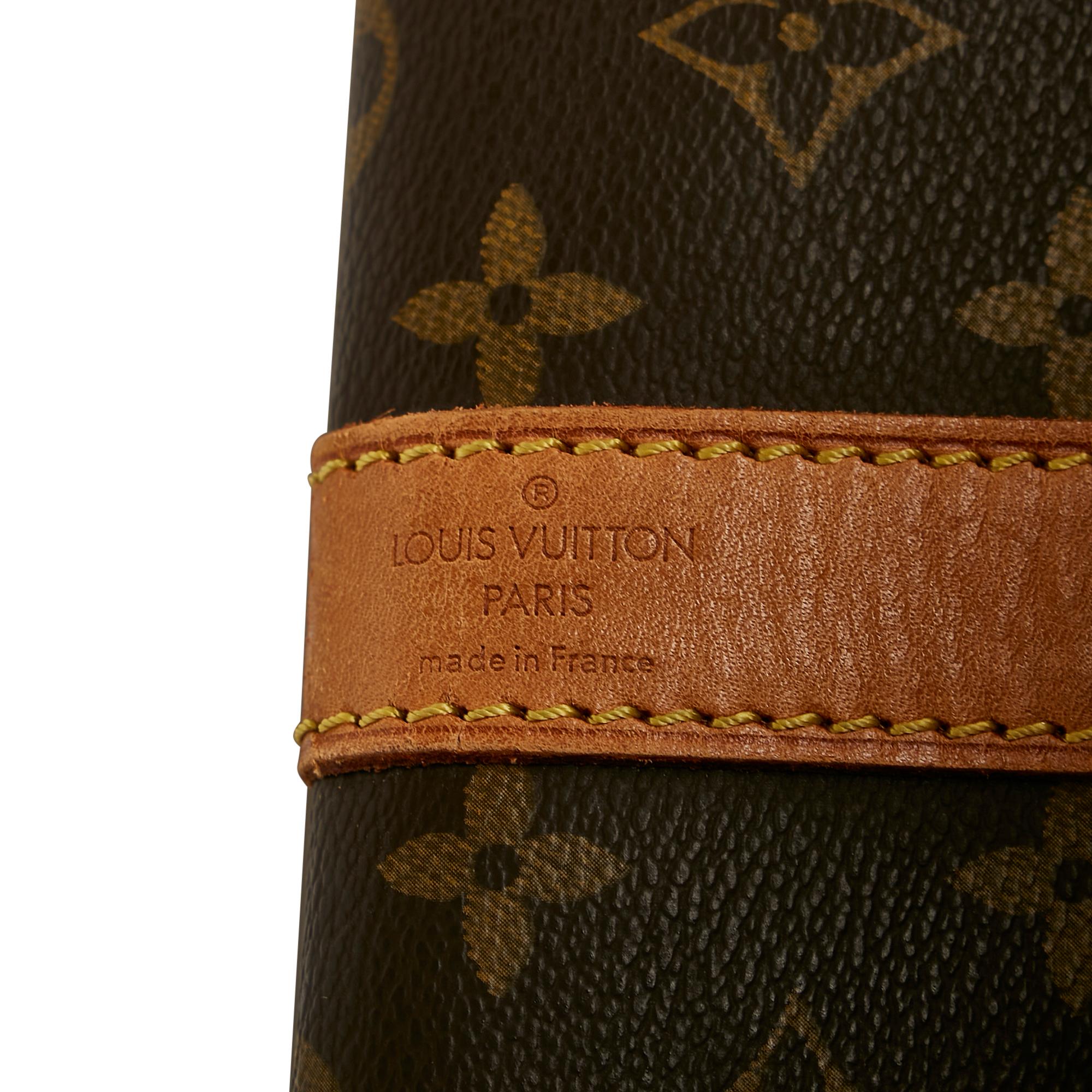 Louis Vuitton Monogram Keepall Bandouliere 60 (SHG-36022)