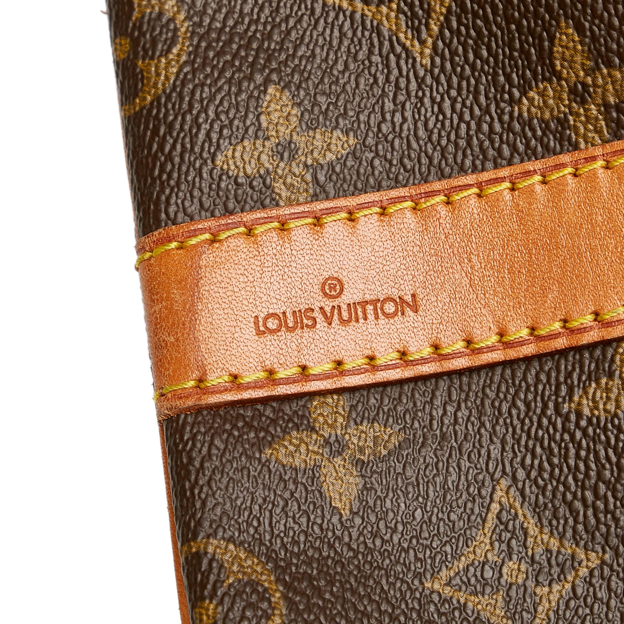 Louis Vuitton Monogram Keepall Bandouliere 60 (SHG-36340)