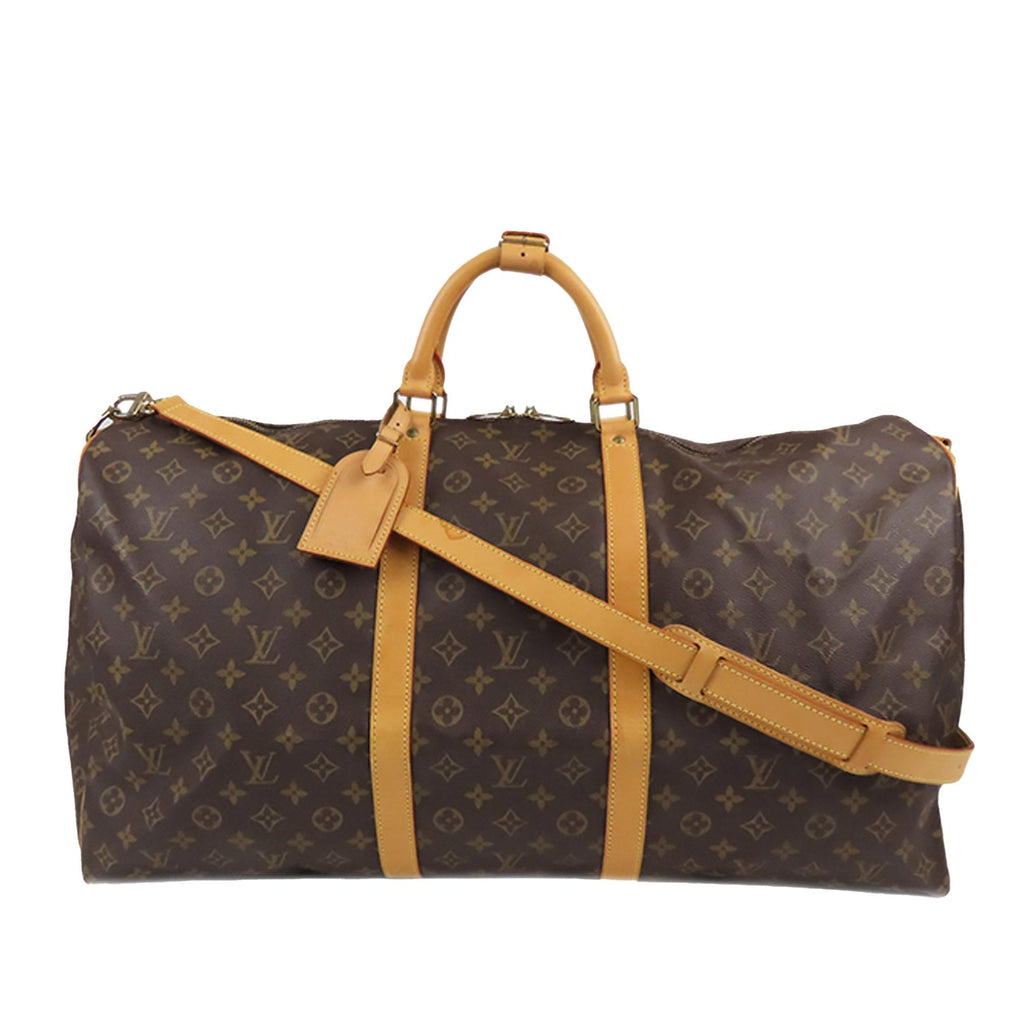 Louis Vuitton Monogram Keepall Bandouliere 60 (SHG-36732)