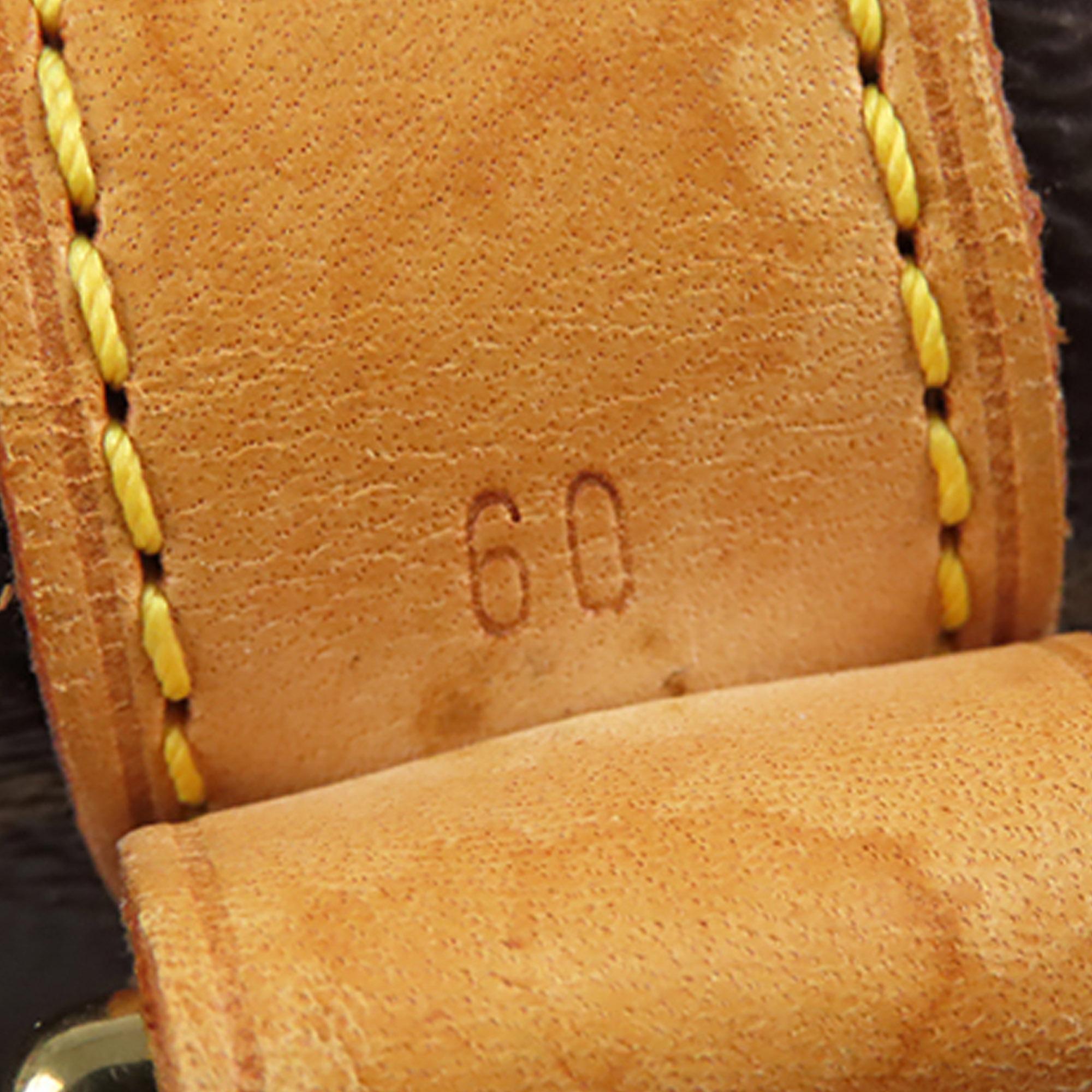 Louis Vuitton Monogram Keepall Bandouliere 60 (SHG-36732)