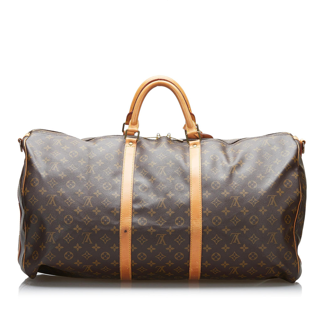 Louis Vuitton Monogram Keepall Bandouliere 60 (SHG-cEHalE)