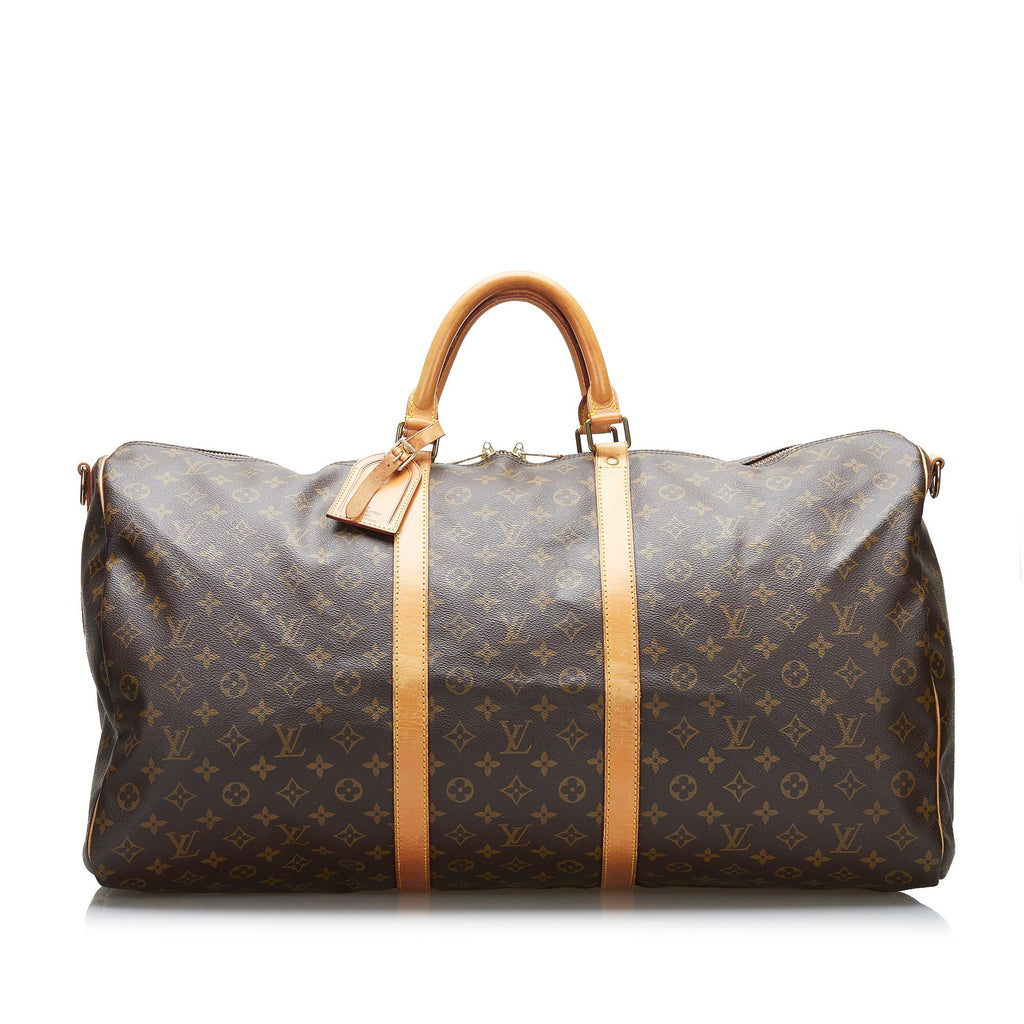 Louis Vuitton Monogram Keepall Bandouliere 60 (SHG-cEHalE)