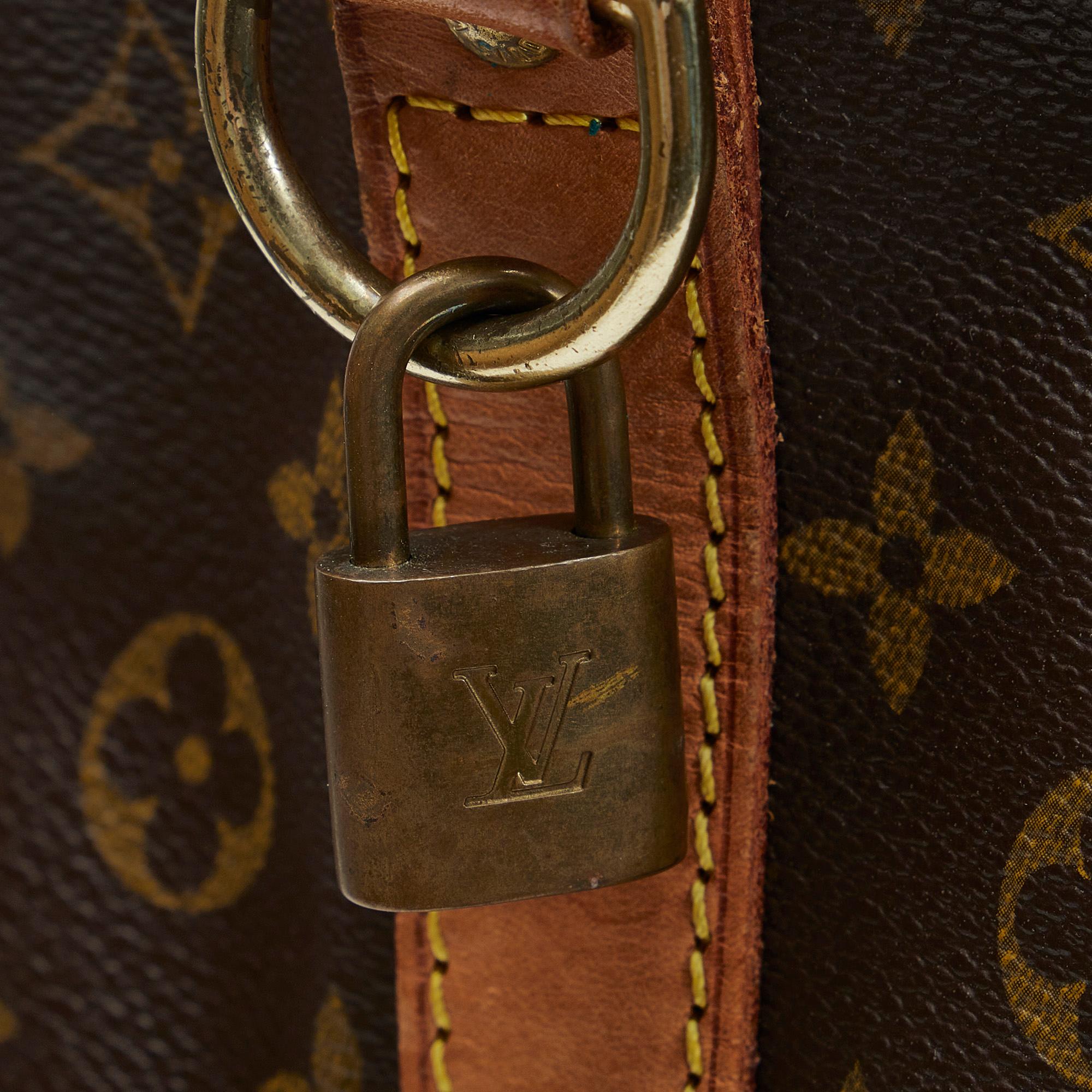 Louis Vuitton Monogram Keepall Bandouliere 60 (SHG-ApwVcB)