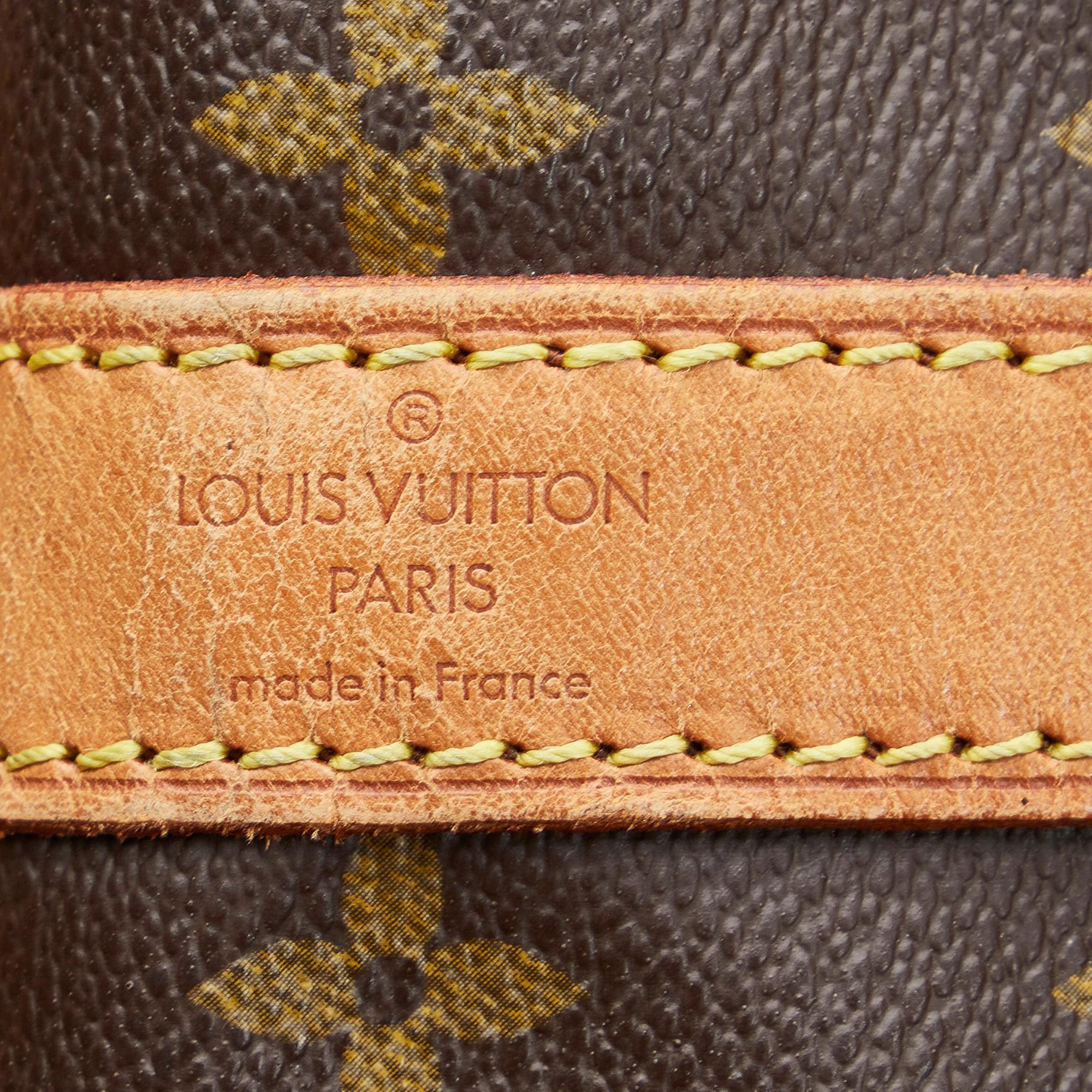 Louis Vuitton Monogram Keepall Bandouliere 60 (SHG-ApwVcB)