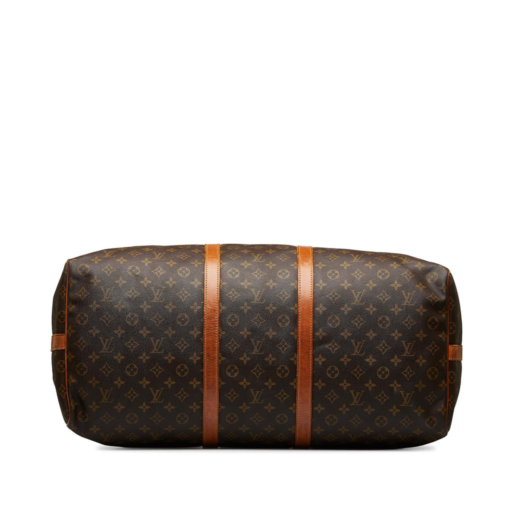 Louis Vuitton Monogram Keepall Bandouliere 60 (SHG-5VA39a)