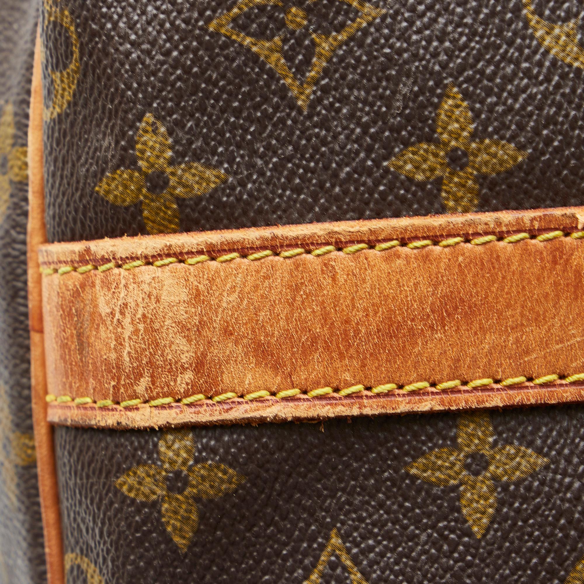 Louis Vuitton Monogram Keepall Bandouliere 60 (SHG-5VA39a)