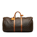 Louis Vuitton Monogram Keepall Bandouliere 60 (SHG-5VA39a)