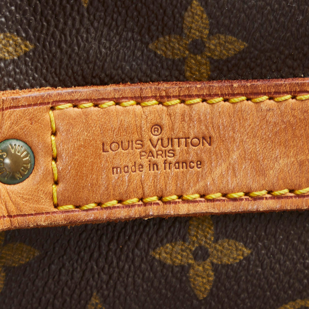Louis Vuitton Monogram Keepall Bandouliere 60 (SHG-5VA39a)