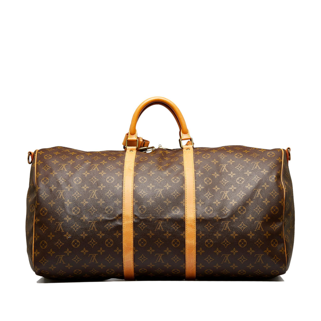 Louis Vuitton Monogram Keepall Bandouliere 60 (SHG-w8NTCI)