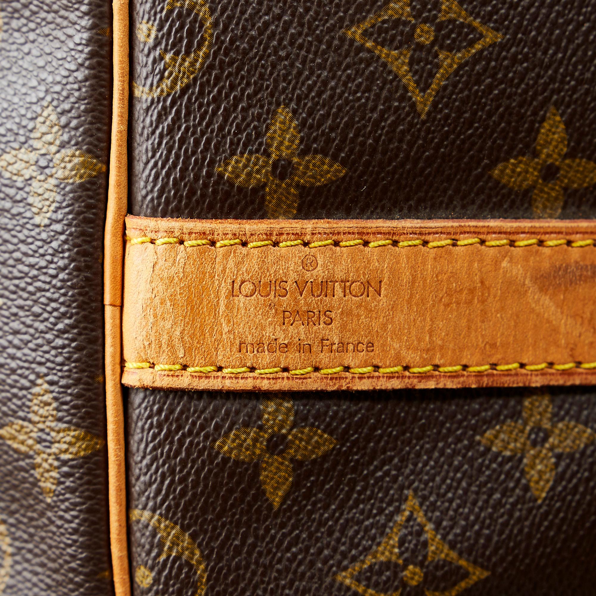 Louis Vuitton Monogram Keepall Bandouliere 60 (SHG-w8NTCI)