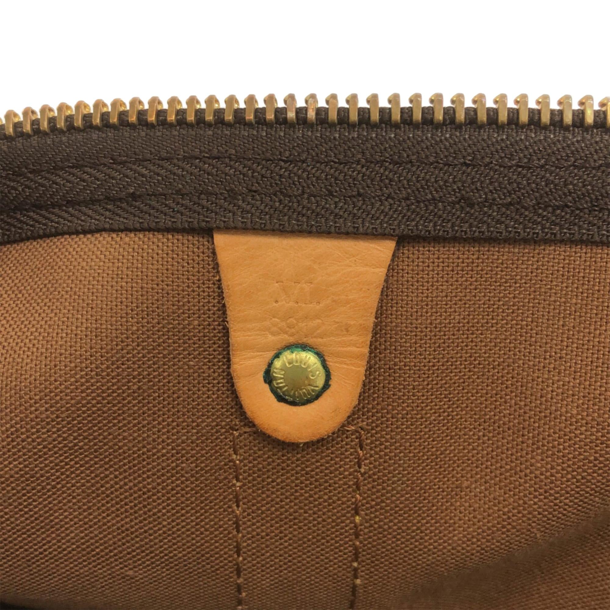 Louis Vuitton Monogram Keepall Bandouliere 60 (SHG-r3fMmc)