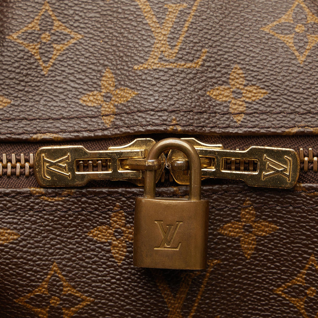Louis Vuitton Monogram Keepall Bandouliere 60 (SHG-PBLMRM)