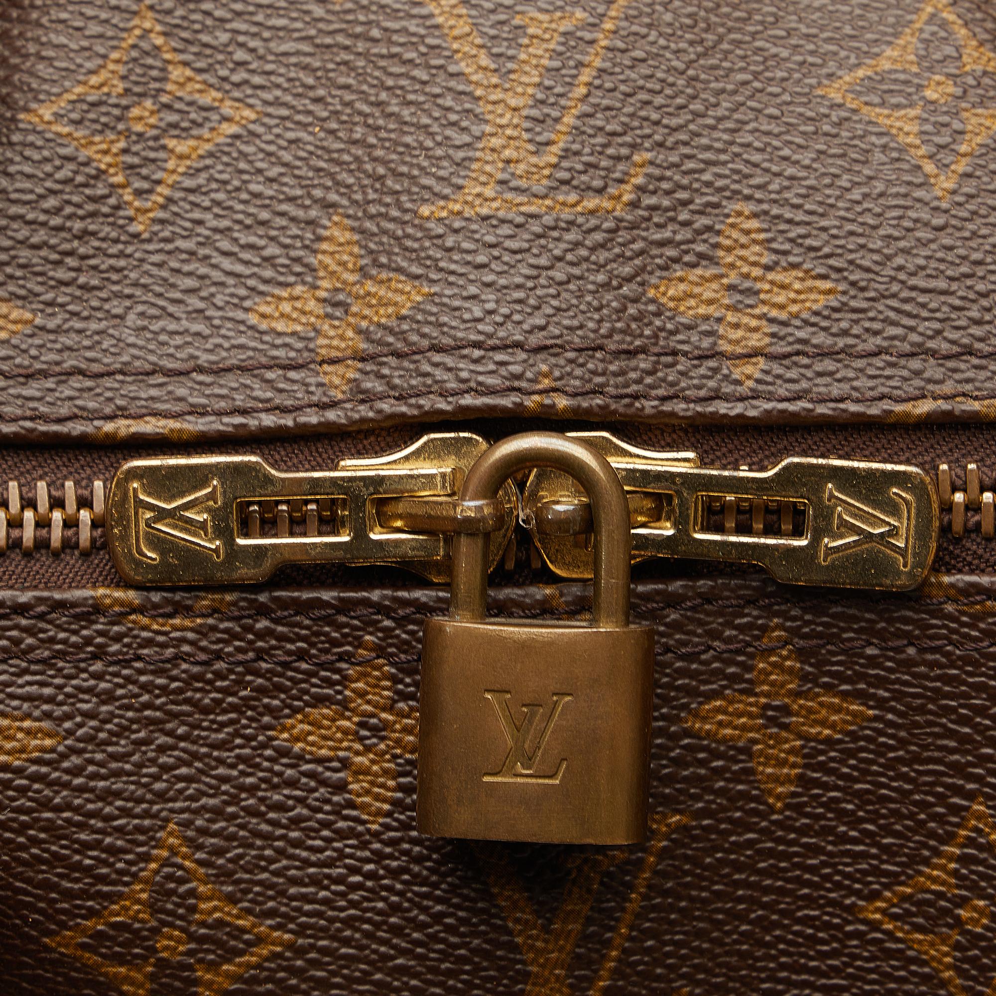 Louis Vuitton Monogram Keepall Bandouliere 60 (SHG-PBLMRM)