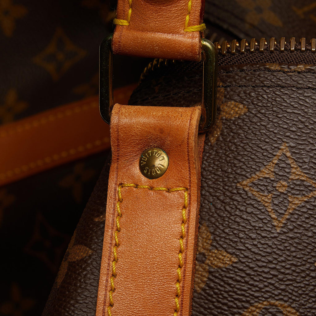 Louis Vuitton Monogram Keepall Bandouliere 60 (SHG-PBLMRM)