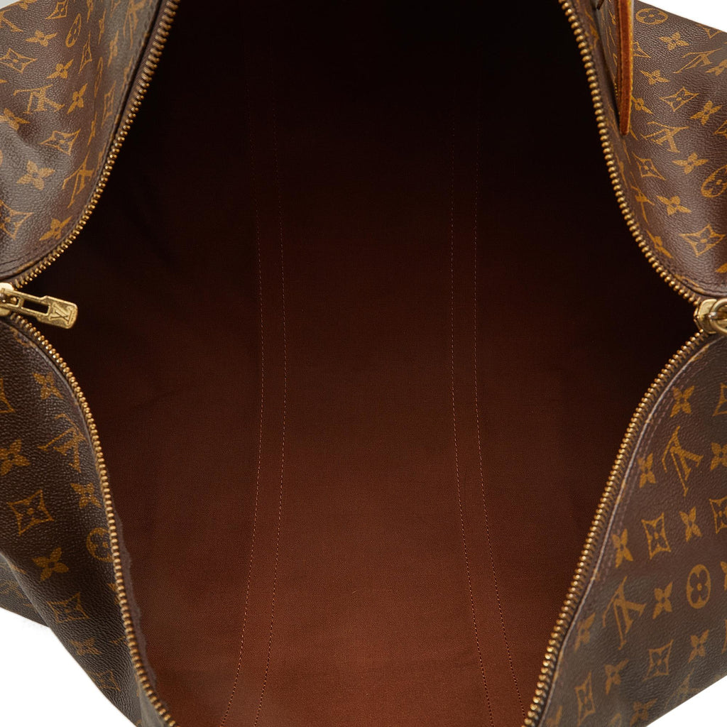 Louis Vuitton Monogram Keepall Bandouliere 60 (SHG-PBLMRM)