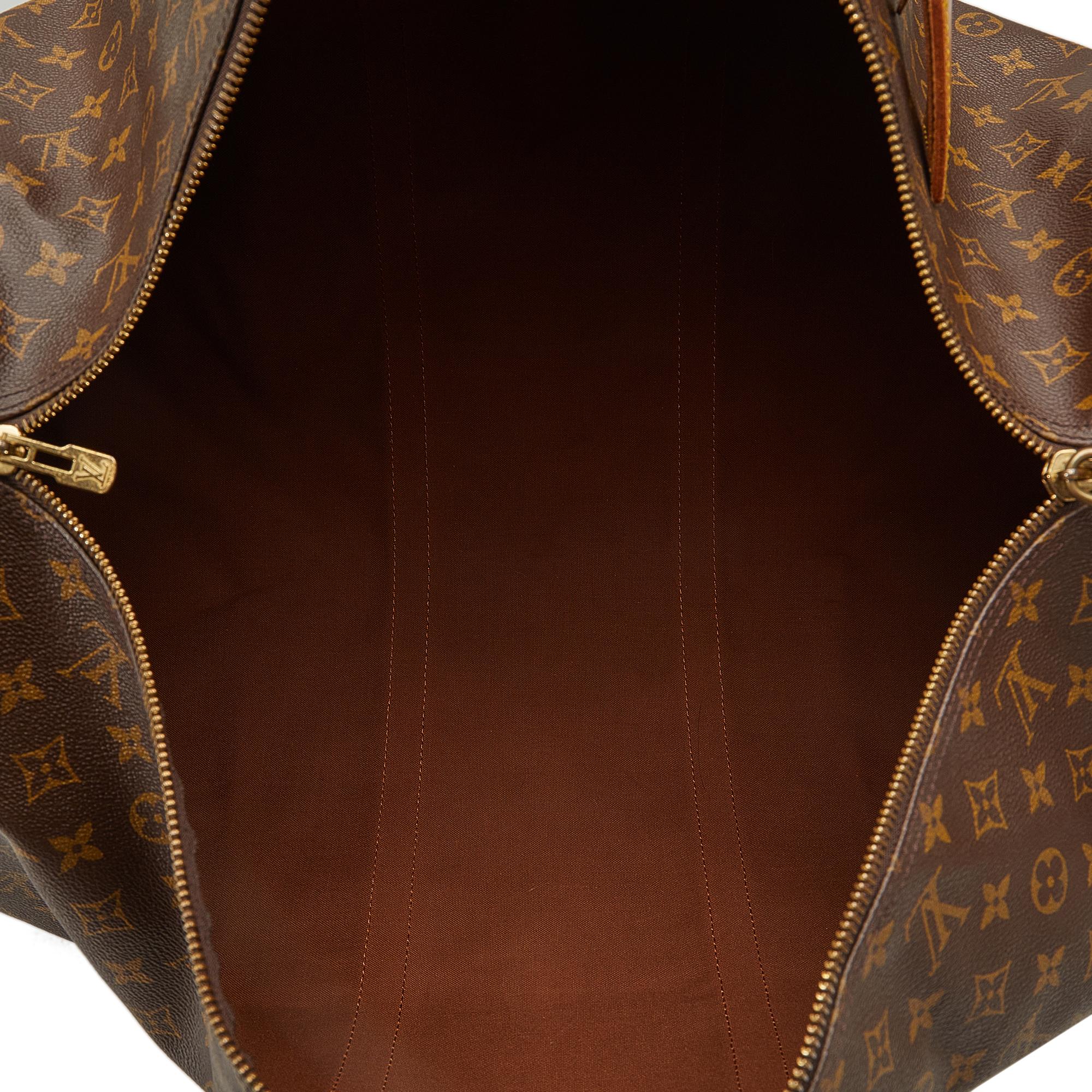 Louis Vuitton Monogram Keepall Bandouliere 60 (SHG-PBLMRM)