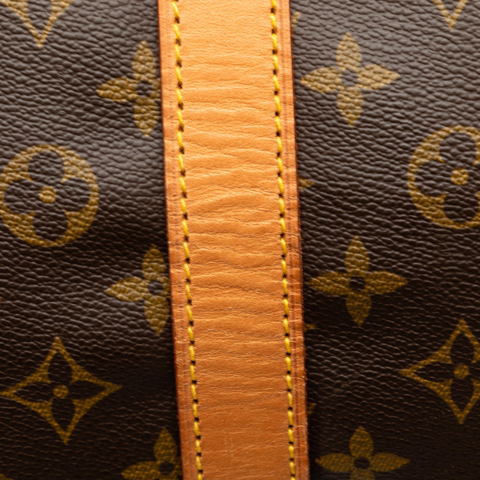 Louis Vuitton Monogram Keepall Bandouliere 60 (SHG-mdiHXI)