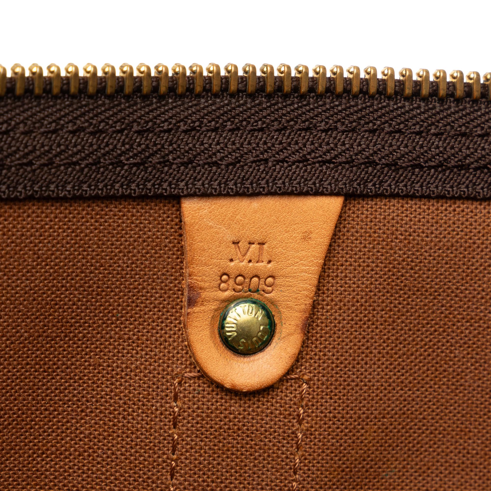 Louis Vuitton Monogram Keepall Bandouliere 60 (SHG-mdiHXI)