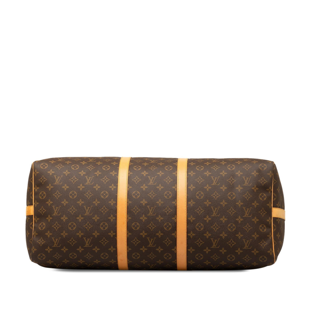 Louis Vuitton Monogram Keepall Bandouliere 60 (SHG-rfAzb4)