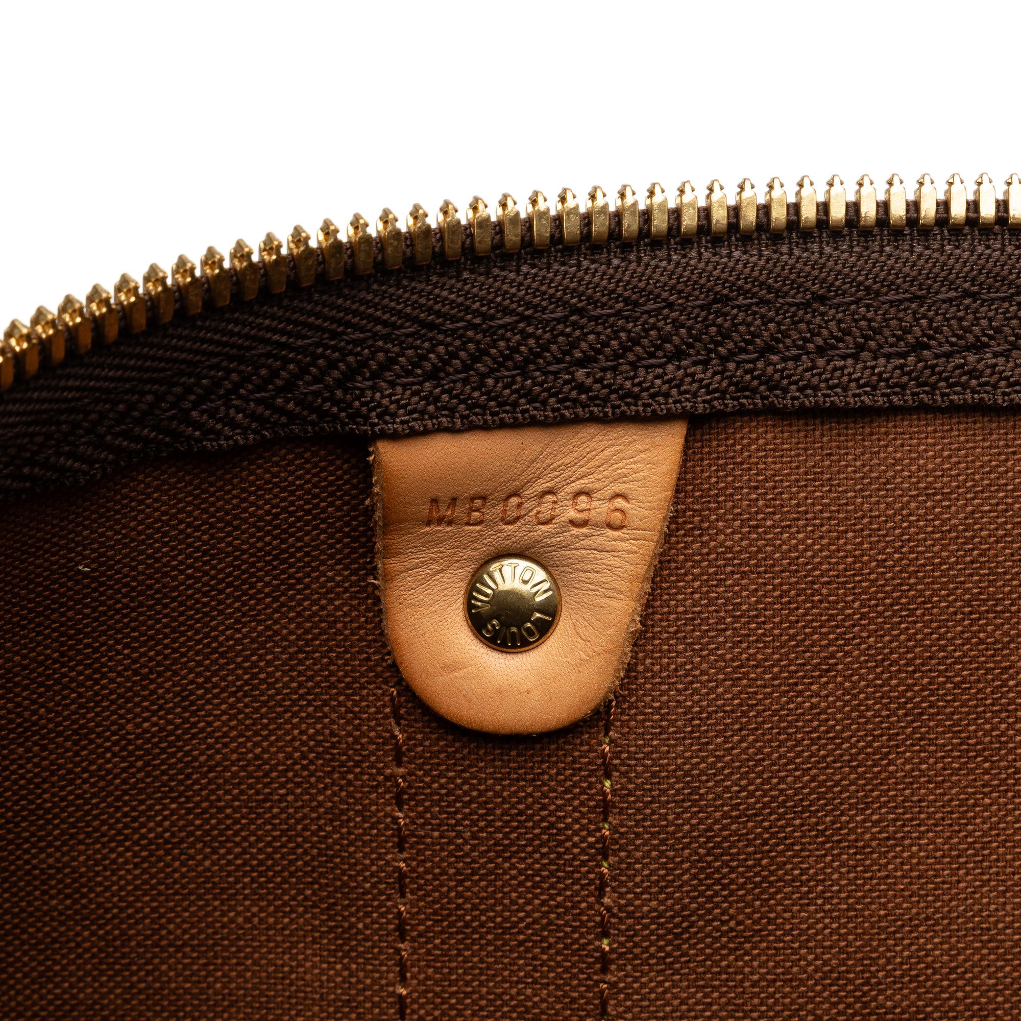 Louis Vuitton Monogram Keepall Bandouliere 60 (SHG-rfAzb4)