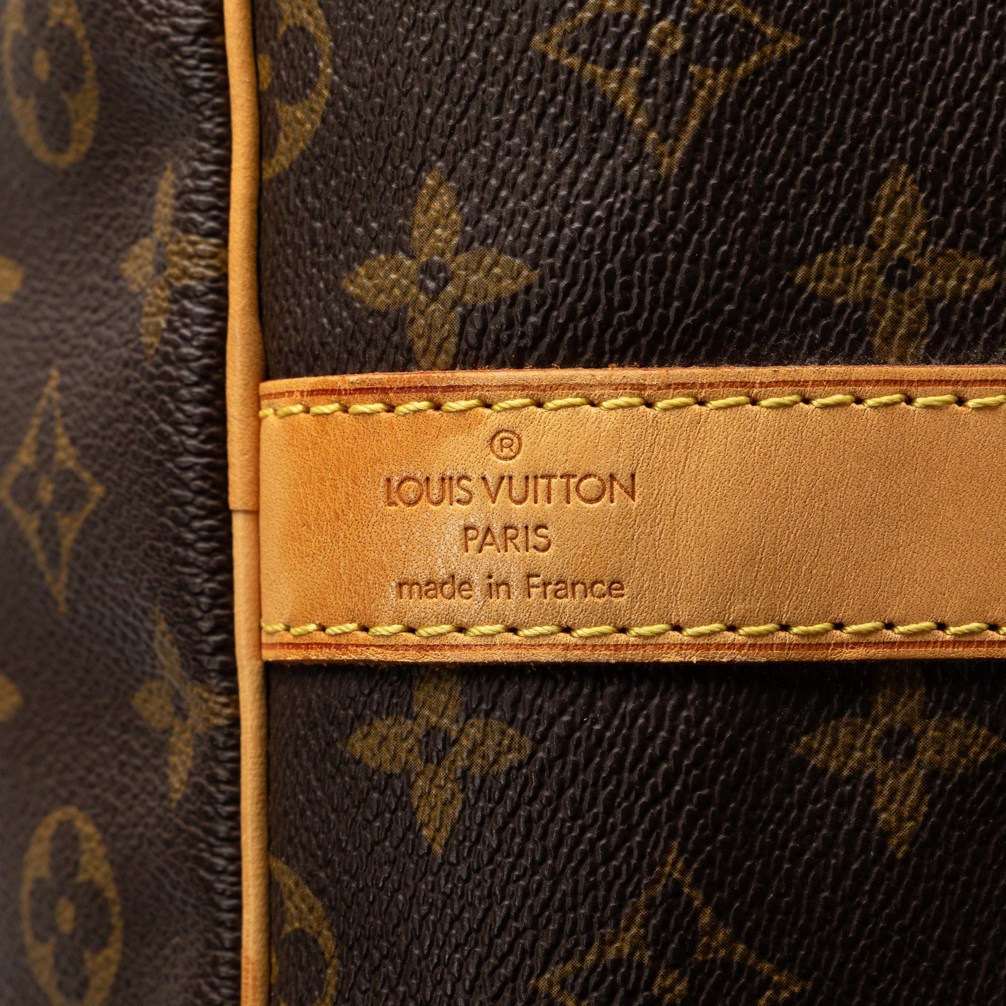 Louis Vuitton Monogram Keepall Bandouliere 60 (SHG-rfAzb4)