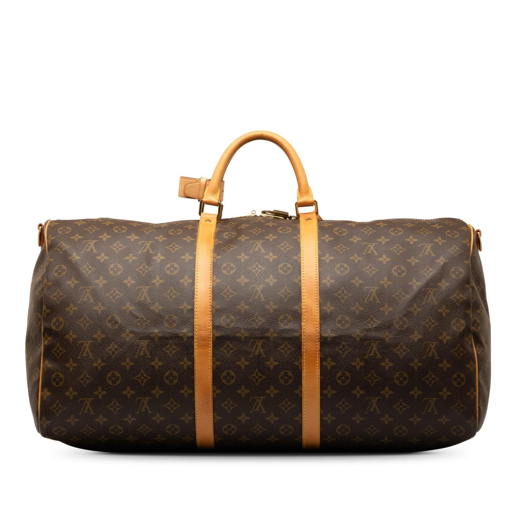 Louis Vuitton Monogram Keepall Bandouliere 60 (SHG-QqsMkA)