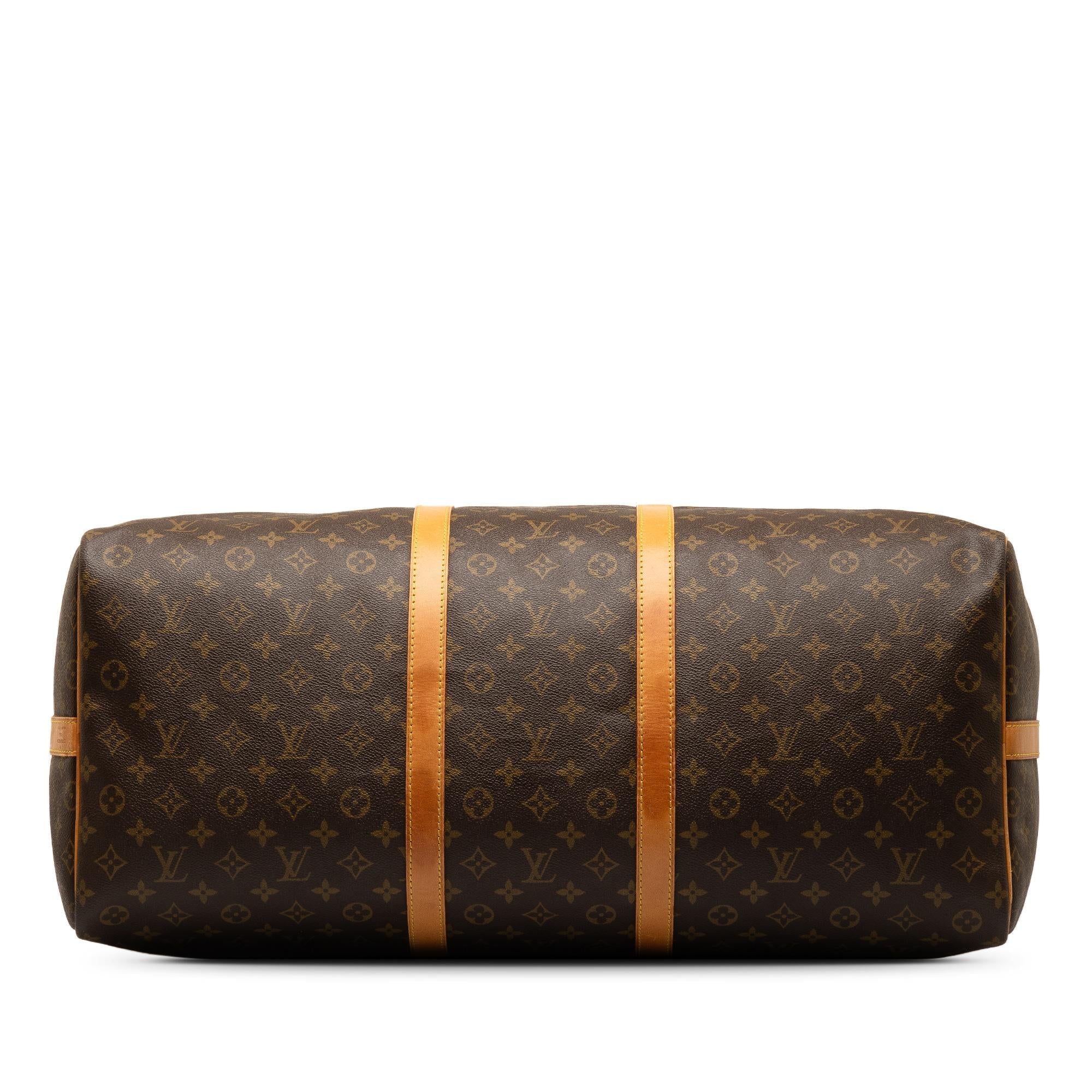 Louis Vuitton Monogram Keepall Bandouliere 60 (SHG-QqsMkA)