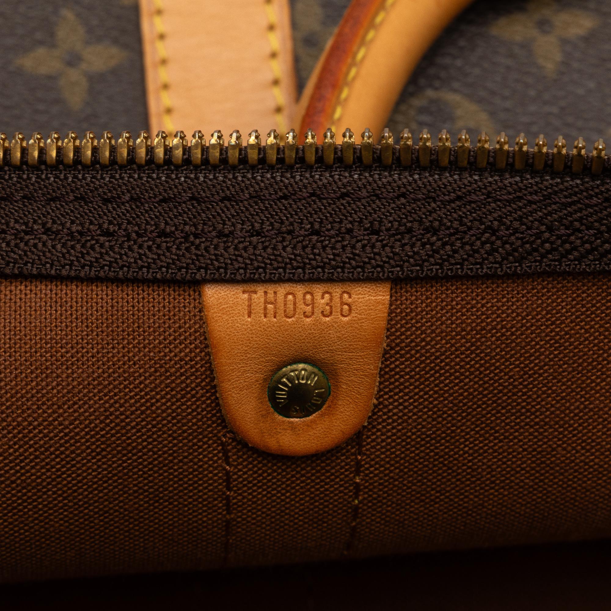 Louis Vuitton Monogram Keepall Bandouliere 60 (SHG-QqsMkA)